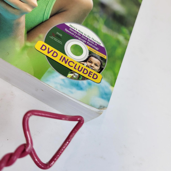 Here's How To Do Therapy 2nd Edition Dwight SLP Textbook DVD Plural Publishing - Picture 12 of 16